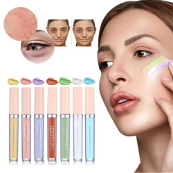 7-color Concealer Eye Dark Circles Red Spots Acne Marks Cover Liquid Concealer Face Foundation Correcting Skin Color Cosmetics