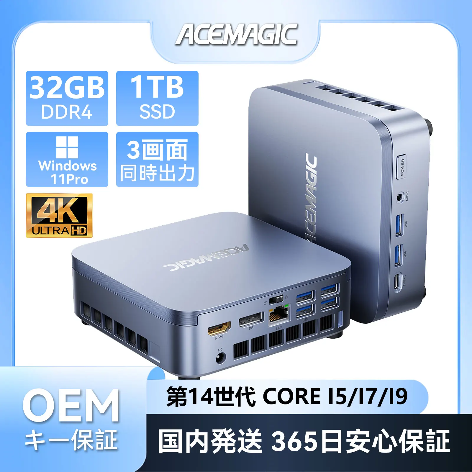 ACEMAGIC Intel 14th Gen HX Mini PC