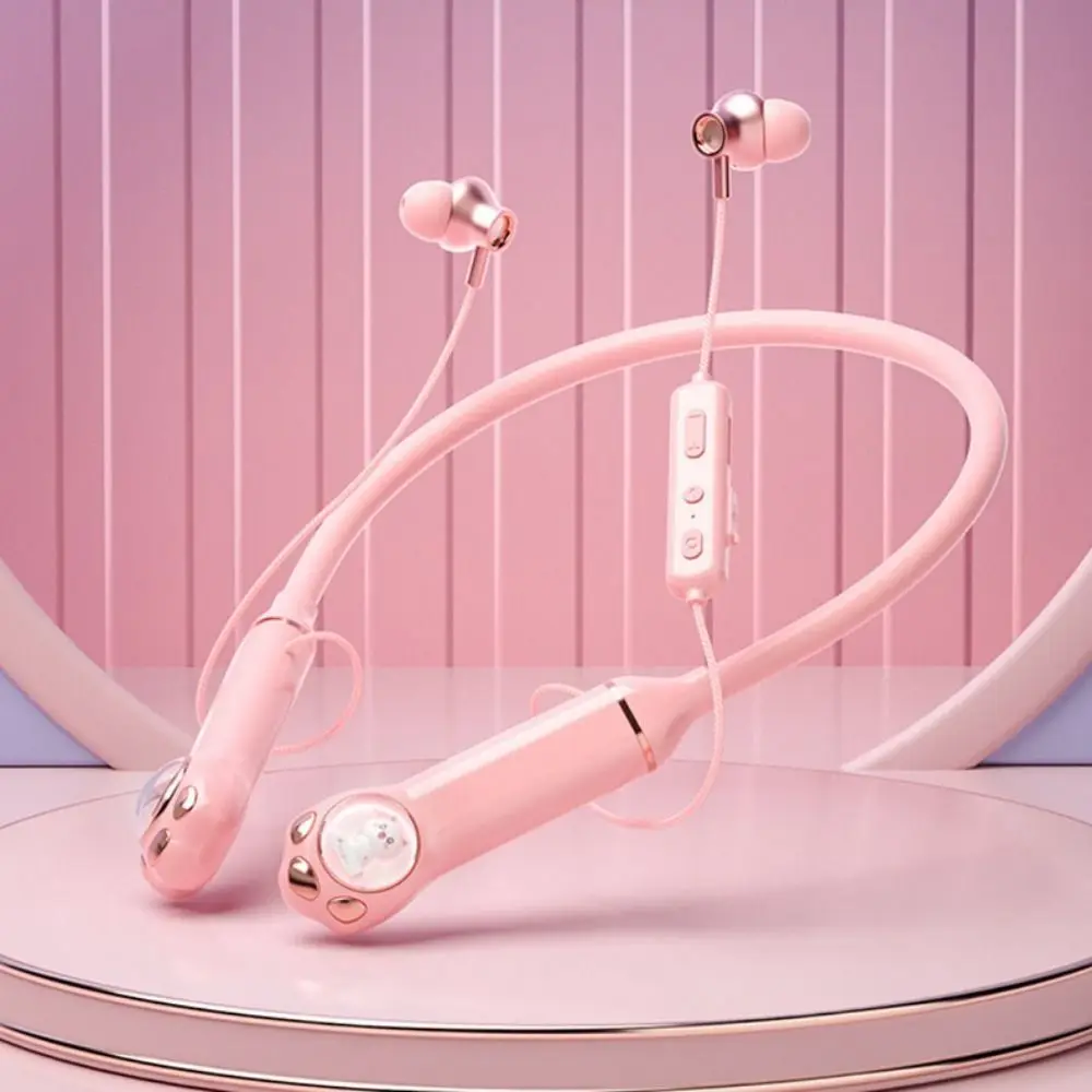 

Waterproof Bluetooth Earphone Bluetooth Neckband Wireless Headphones Aluminum Alloy Bilateral Stereo Neckband Headphones Phone