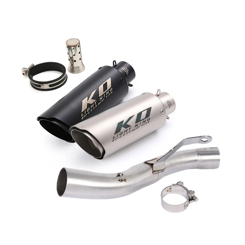 

For Triump Speed Triple 1200RS 1200RR 2022-2024 Motorcycle Exhaust System Muffler Mid Link Pipe Stainless Steel Escape DB Killer