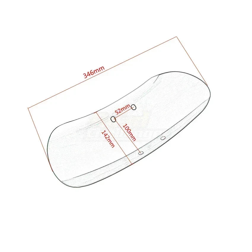 Motorcycle Short Front Fender Mask Splash Mudguard Fairing Chopper For Harley Sportster Forty Eight 48 XL1200X 2010-2020 - view 6