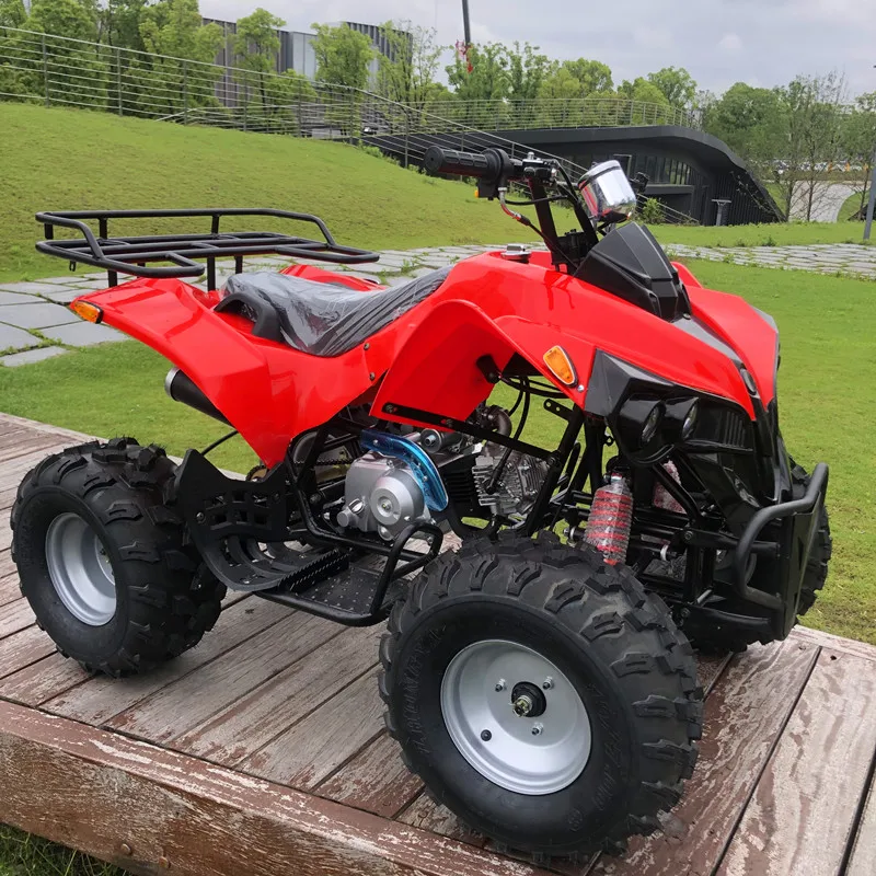 4 Stroke Automatic Chain Drive 2WD CE Certified off Road 8 Inch 4 Wheel 125cc Quad Bike ATV for Kids