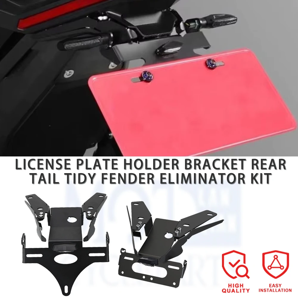 

2024 Motorcycle License Plate Holder Bracket For HONDA X-ADV750 XADV750 X-ADV XADV XAdv 750 2021 2022 2023 Fender Eliminator Kit