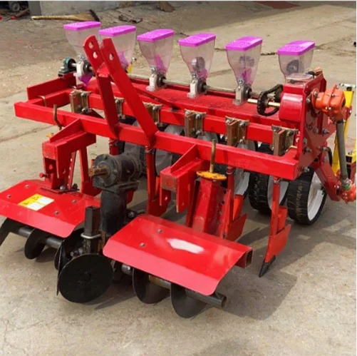 Cheap Seeder-for-farm-tractor Tractor Grass Seeder Tractor Corn Seeder with Fertilizer and Seeds