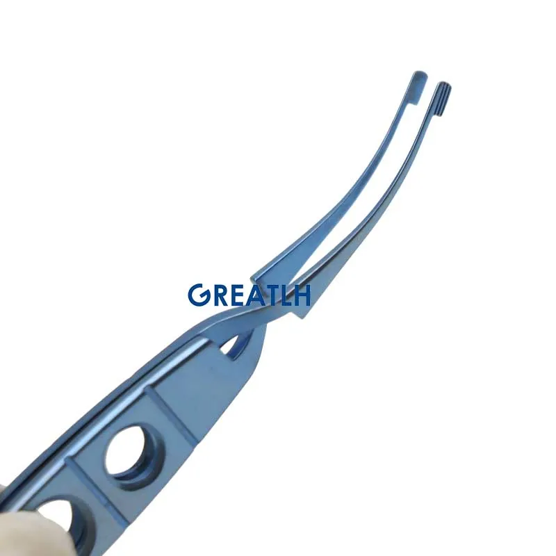 Nucleus Fragment Forcep Titanium Alloy Nucleus Removal Forceps Ophthalmic Surgical Instrument