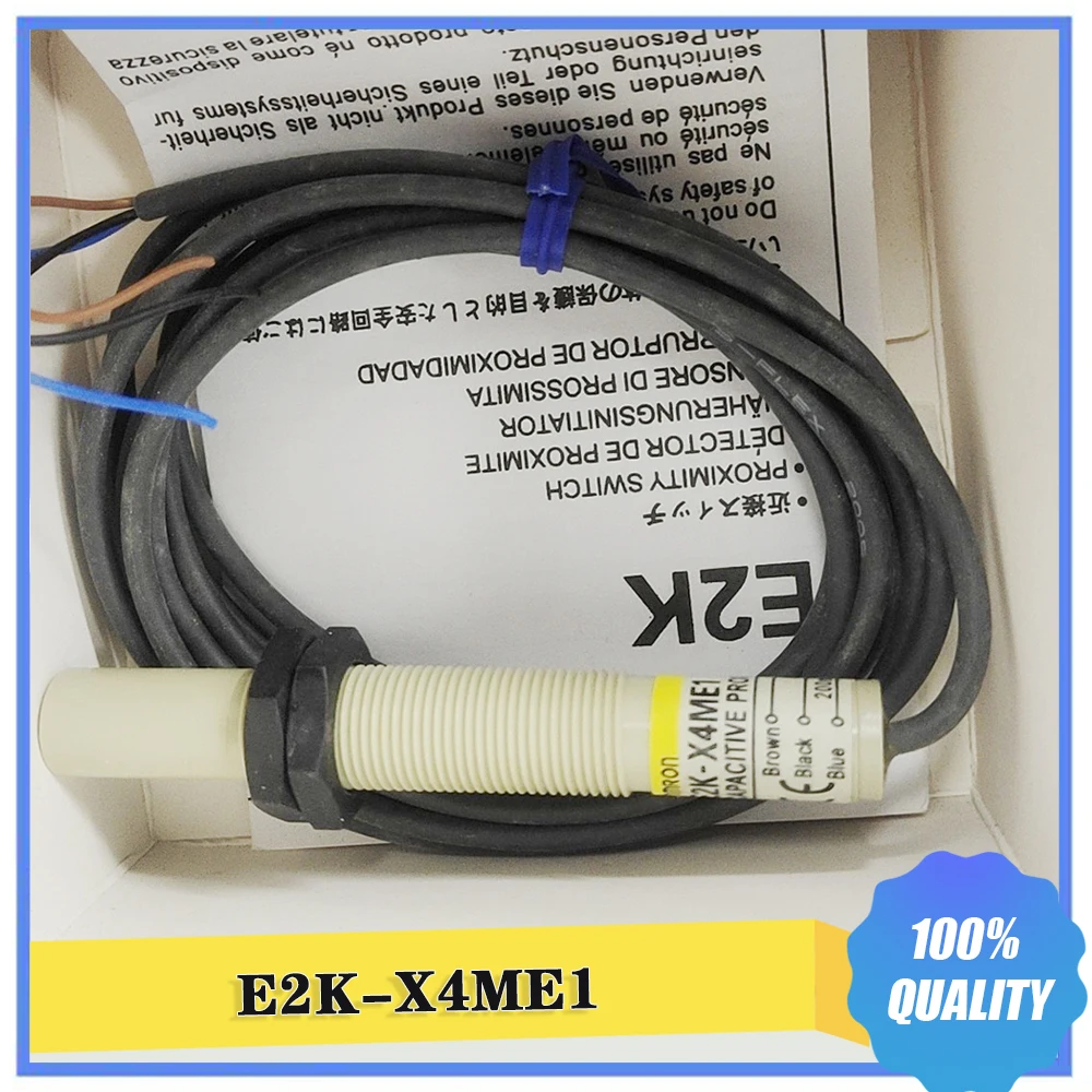 

E2K-X4ME1 Capacitive Proximity Switch Sensors Induction 4NN Straight Frame M12 High Quality Fast Ship