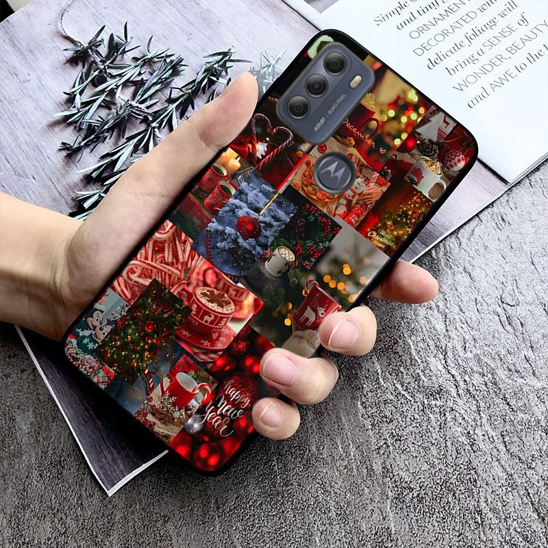 

Phone Case For Moto G85 G55 G05 G14 G75 G31 G50 G10 G20 G30 G60 G13 G32 G84 G54 G53 G72 G24 Power Winter Christmas