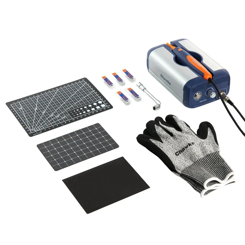 Chawke CK01 65W Ultrasonic Cutter for DIY Projects - Precision Cutting Tool with 5 Replaceable Blades