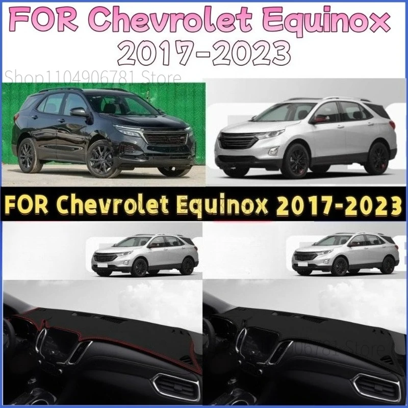 

FOR Chevrolet Equinox 2017-2023 Car Dash Mat Dashmat Dashboard Mat Cover Sun Shade Dash Board Cover Carpet Accessories
