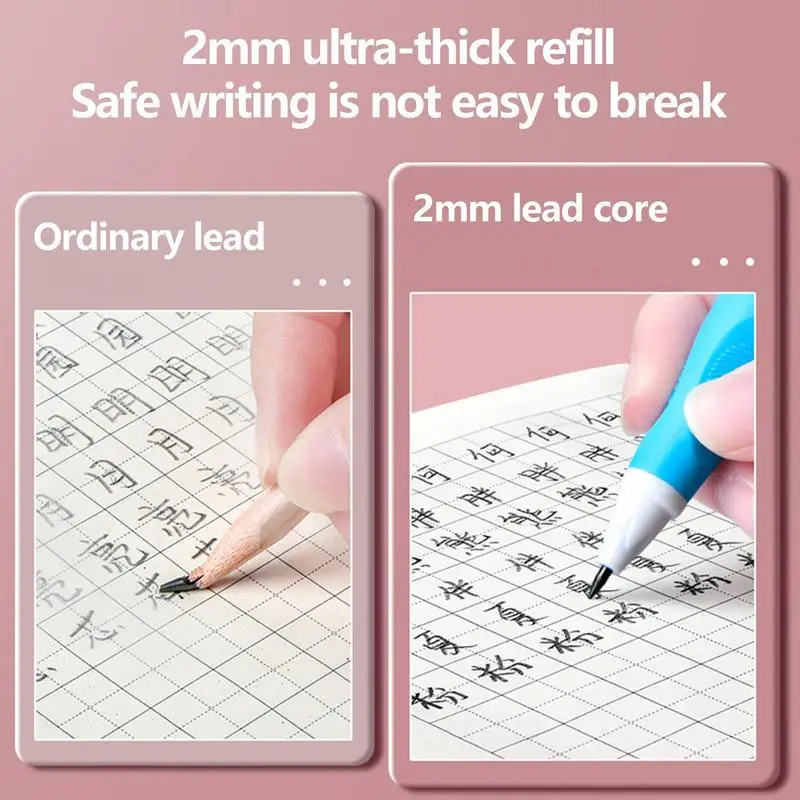 Pencil Holding Trainer For Kids Mechanical Children's Correction Grip Pencil With Bear Design Learning Supplies Toddler Pen For