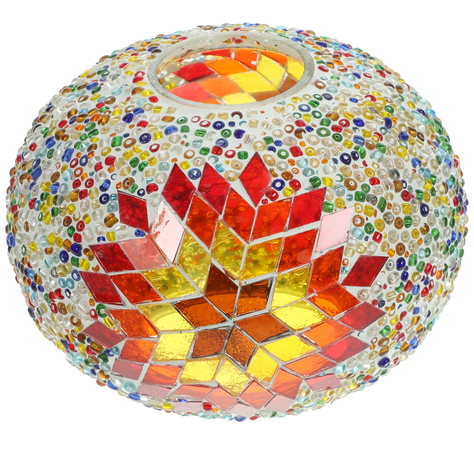 Colorful Glass Turkish Lampshade Durable Stained Glass Desk Lamp Shade Elegant Home Decoration Accessory Light Shade