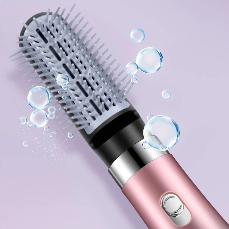 Hair Dryer Portable Comb lonic Hair Straightening Brush Hot Air Curling For Hair Roller Blow Dryer Quick Dry Hair Curler Curling image 4