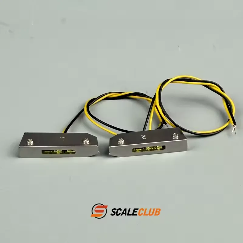 

770S Pedal Lamp LED Width Indicator Light Foot Socket Light For 1/14 Tamiya RC For SCANIA 56368 56371 Remote Control Tractor