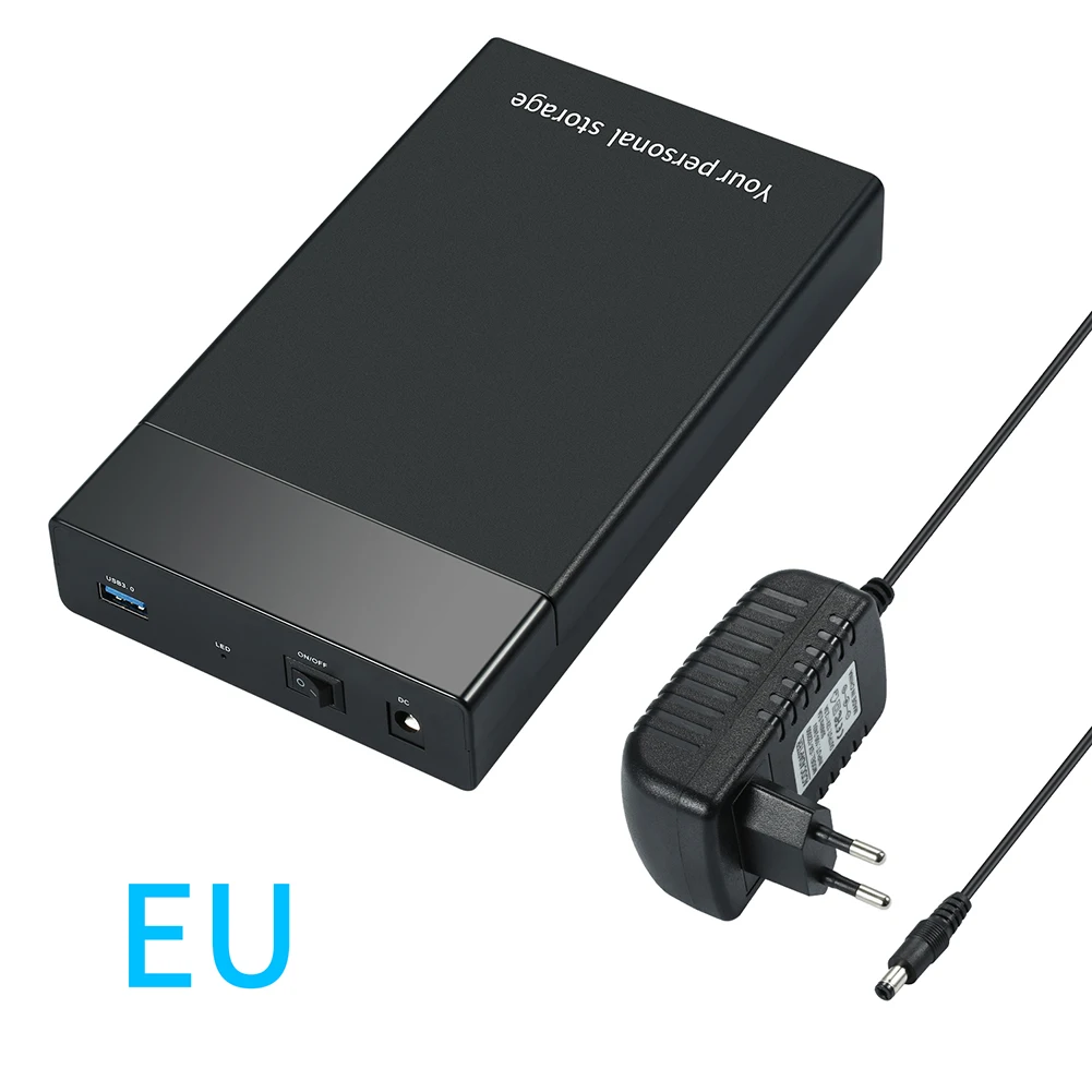 2,5-Zoll-Festplattengehäuse USB 3,5 bis Sata III externes Festplatten gehäuse USB 3.0-Festplattenbox-Unterstützung 10TB 3,0 2, 5 HD-SSD-Gehäuse