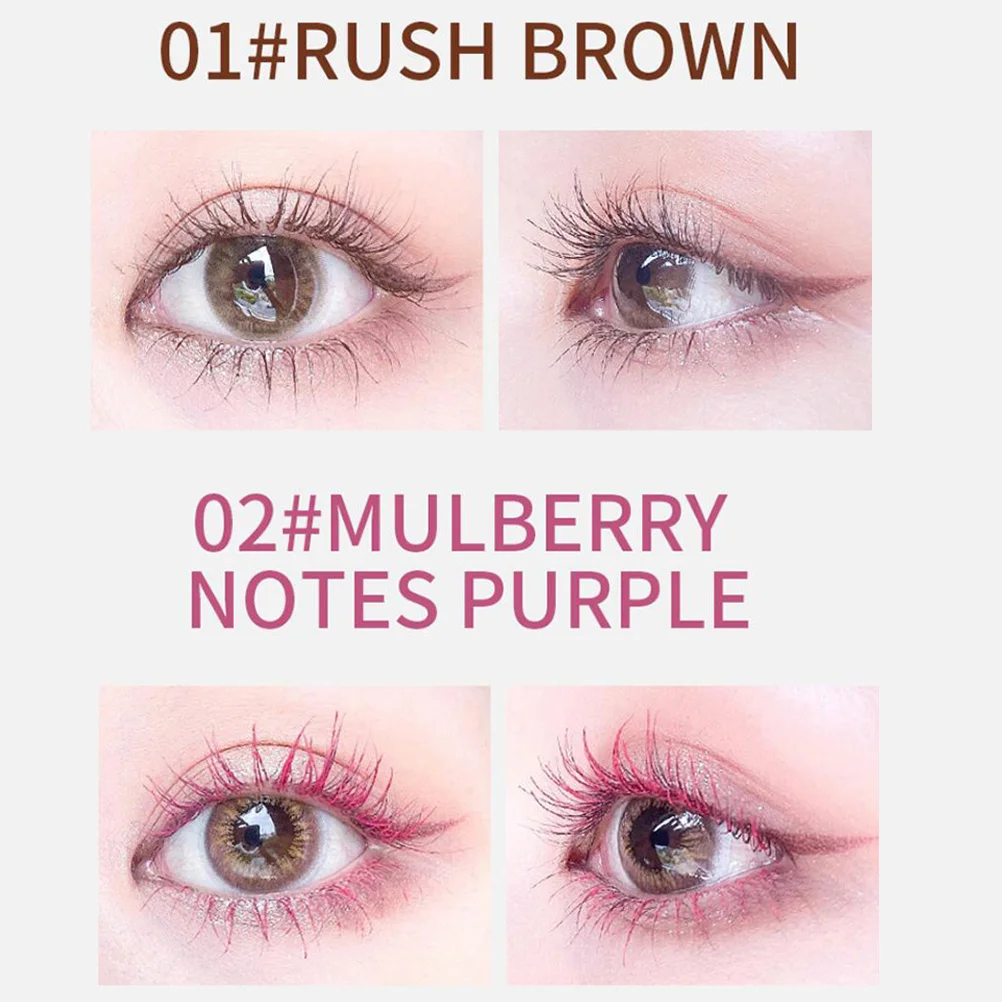 6 pz 3D Lash Mascara Impermeabile Arcobaleno Colore Volume Lunghezza Istantaneo Definido Curl Ciglia Trucco Mascara Crema Da Indossare Lungo