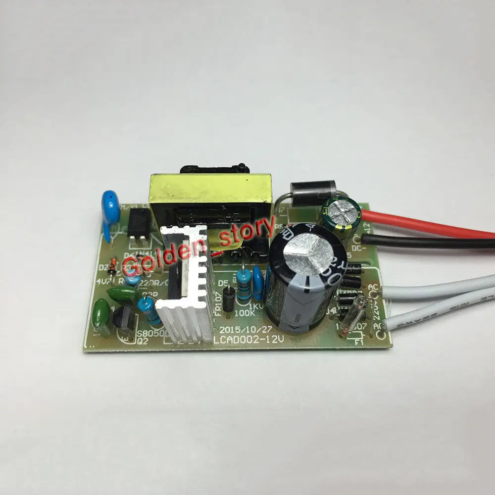 AC-DC Converter LED Driver Power Adapter AC 110V 220V 230V to 12V 18W Lighting Transformer Switch for LED Strip Ceiling Light