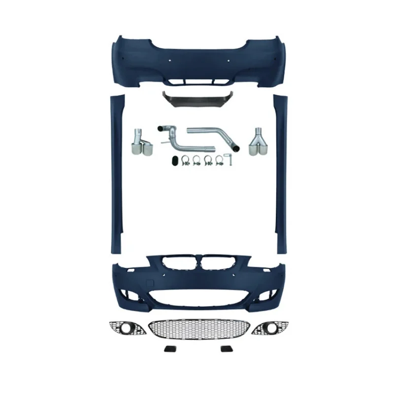 

Body Kit M5 Style 5 Series E60 04-07/08-10 up to M5 Front Rear Bumper Bodykit Car Parts Accessories Upgrade