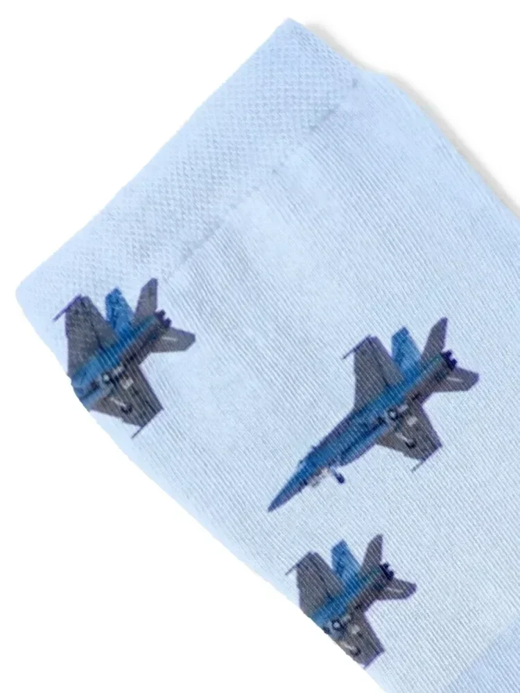 FA-18 Hornets - Formation Flying Socks Lots Rugby cartoon Socks Ladies Men's