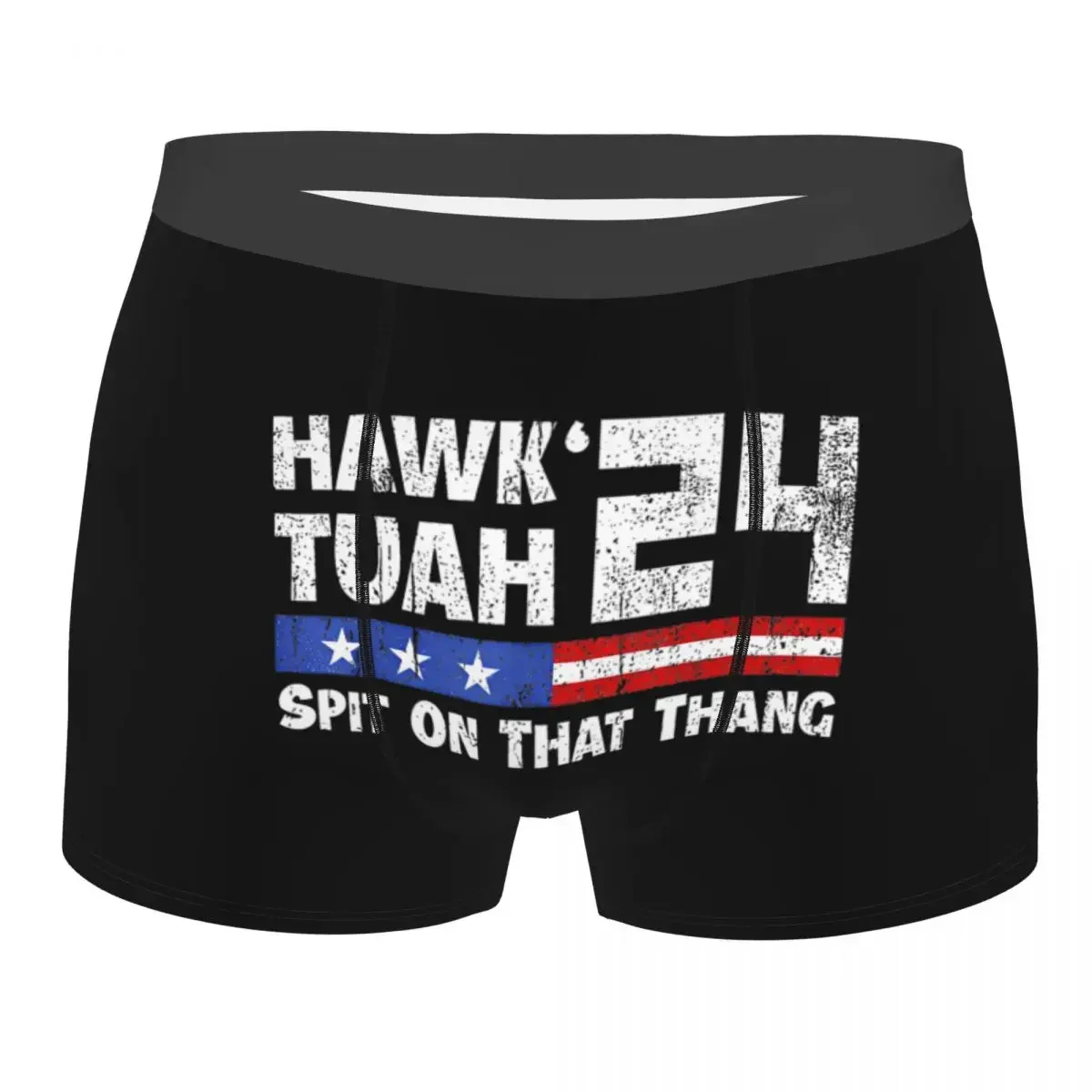 Hawk Tuah 24 Spit On That Thang Man Underwear Funny Meme Boxer Shorts Panties  Soft Underpants for Male Plus Size