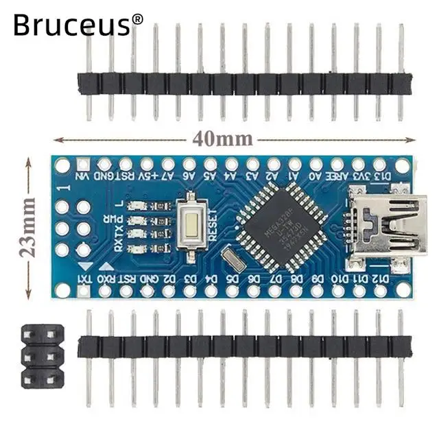 Controlador Compatível com Bootloader para Arduino, Driver USB CH340, Mini, Tipo-C, Micro, Nano 3.0, 16Mhz, Atmega328P, 168P