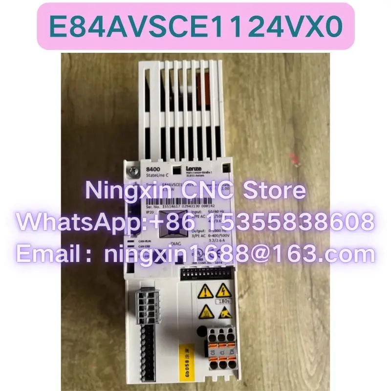 Second-hand E84AVSCE1124VX0 Inverter Functional test OK Fast delivery