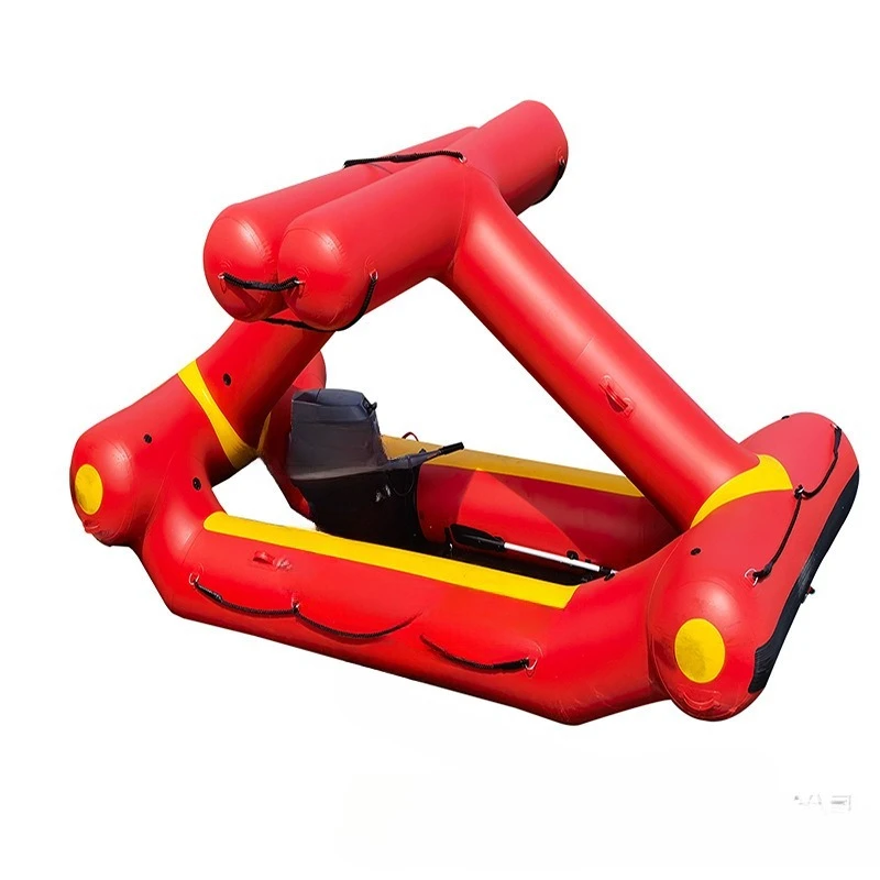 Portable self-righting lifeboat SYJY510 inflatable rescue boat inflatable tumbler carrier