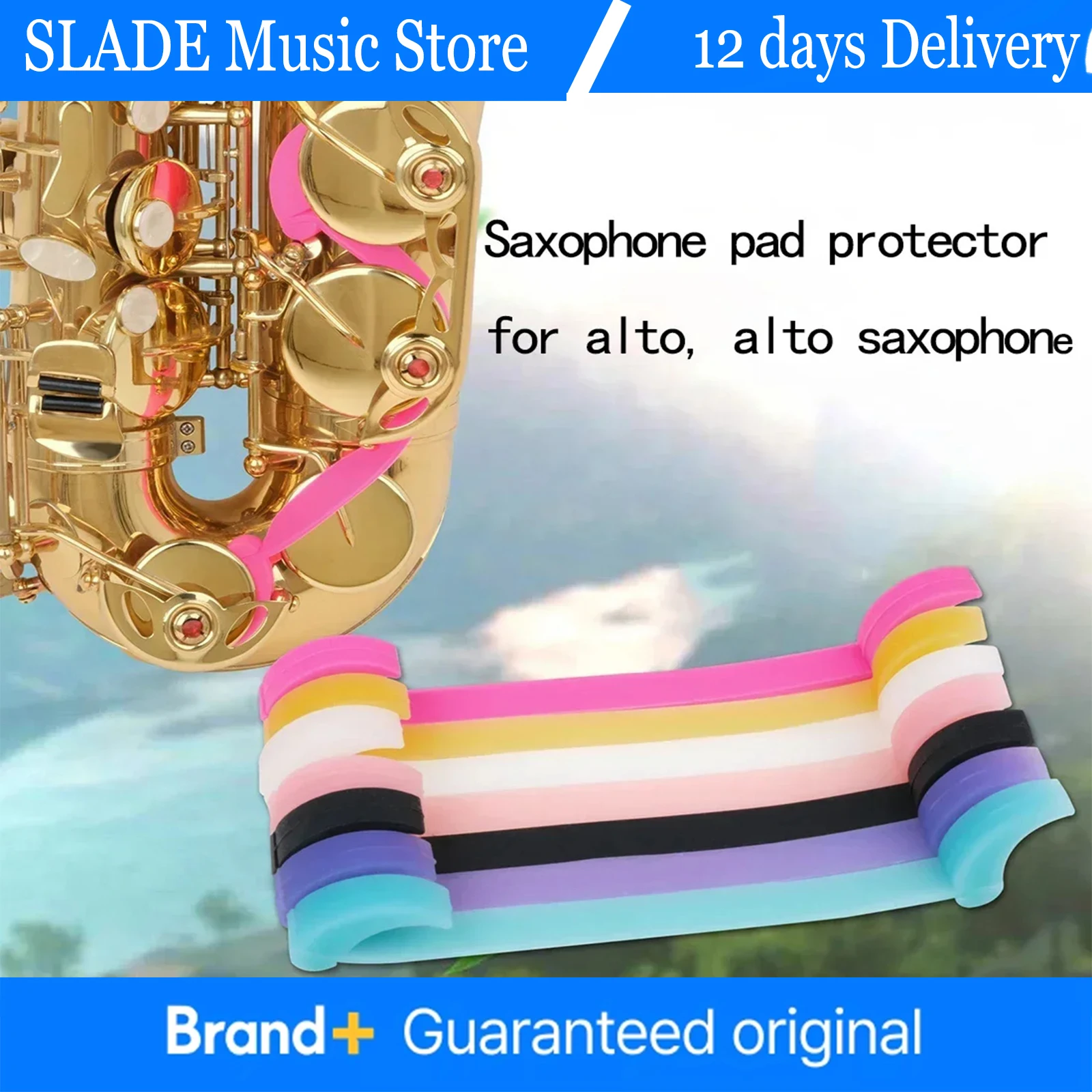 

Saxophone Key Props Sax Pad Anti-Sticking Tool Silicone Saxophone Leather Pad Protector Alto/Tenor Sax Portable Accessories