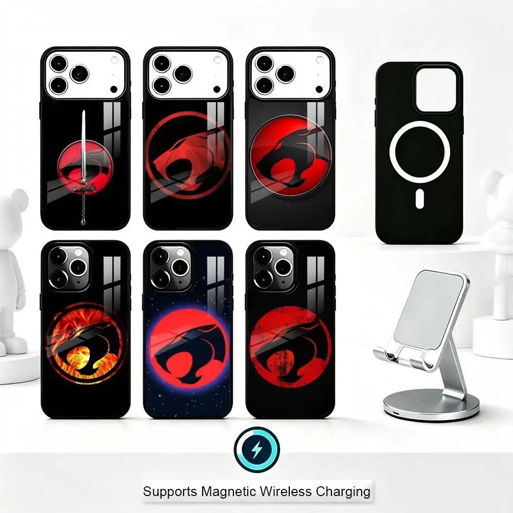 

T-ThunderCats CARTOON Phone Case For iPhone17,16,15,14,13,12,11 Plus,Pro Compatible with magnetic wireless charging