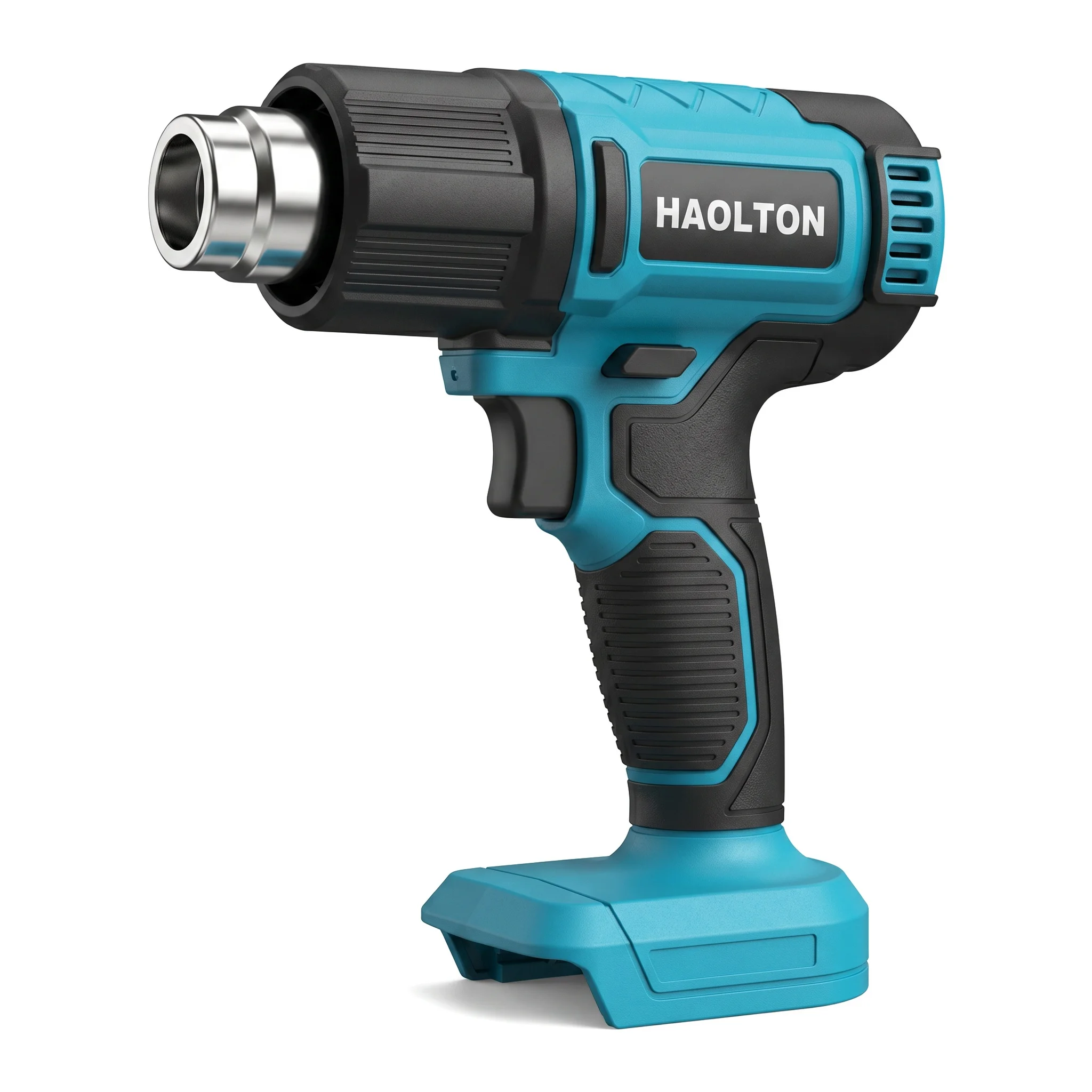 Cordless Heat Gun For Shrink Tubing - マキタ18Vバッテリー用コードレスヒートガン60-520 ° C、4ノズル、ワイヤレス熱風ブロワー、シュリンクチューブ、ビニールラップ、DIYクラフト用