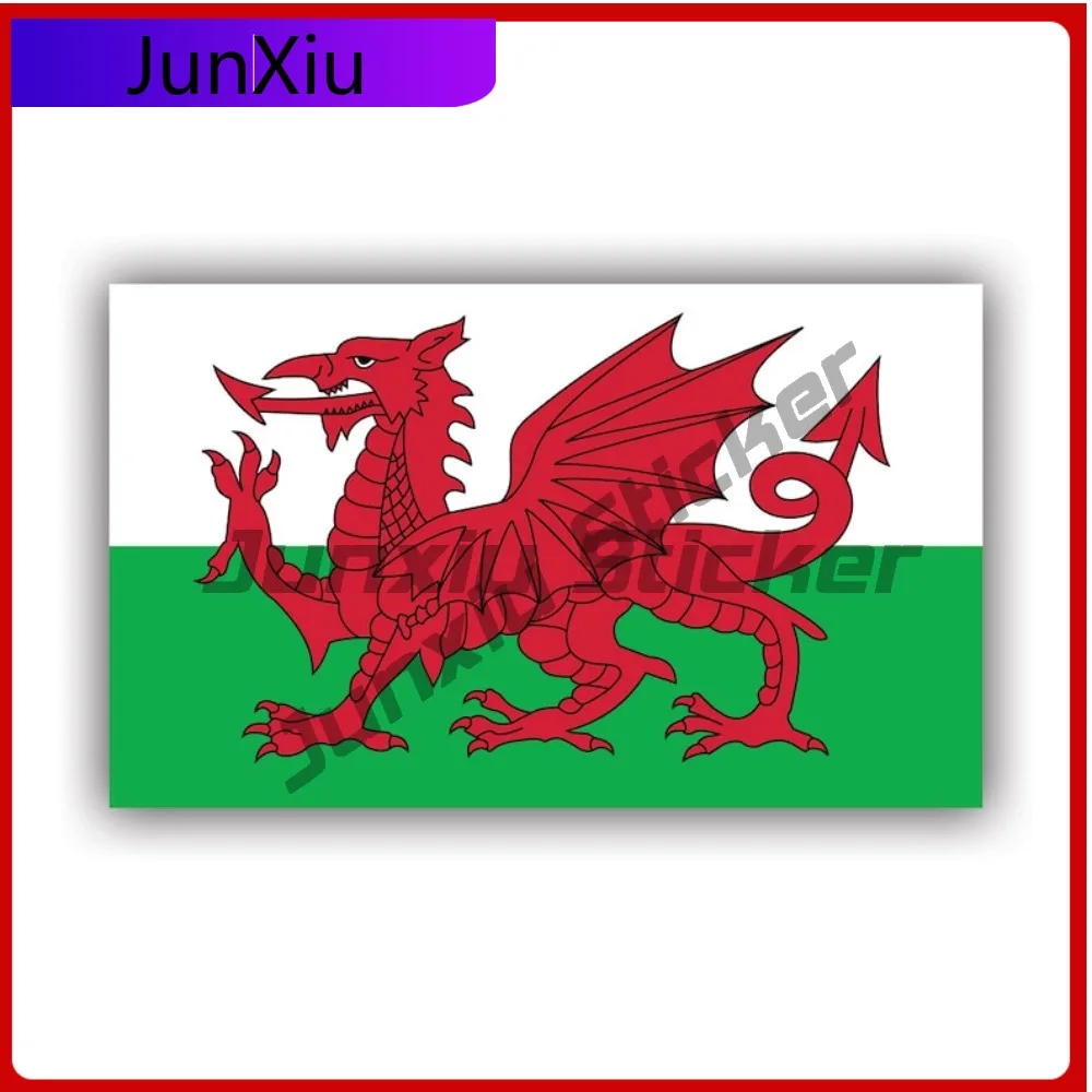

Welsh Flag Sticker Creative Decals Of Wales Red Dragon State Flag Patriotic Car Sticker Vinyl Decal Waterproof Durable Color