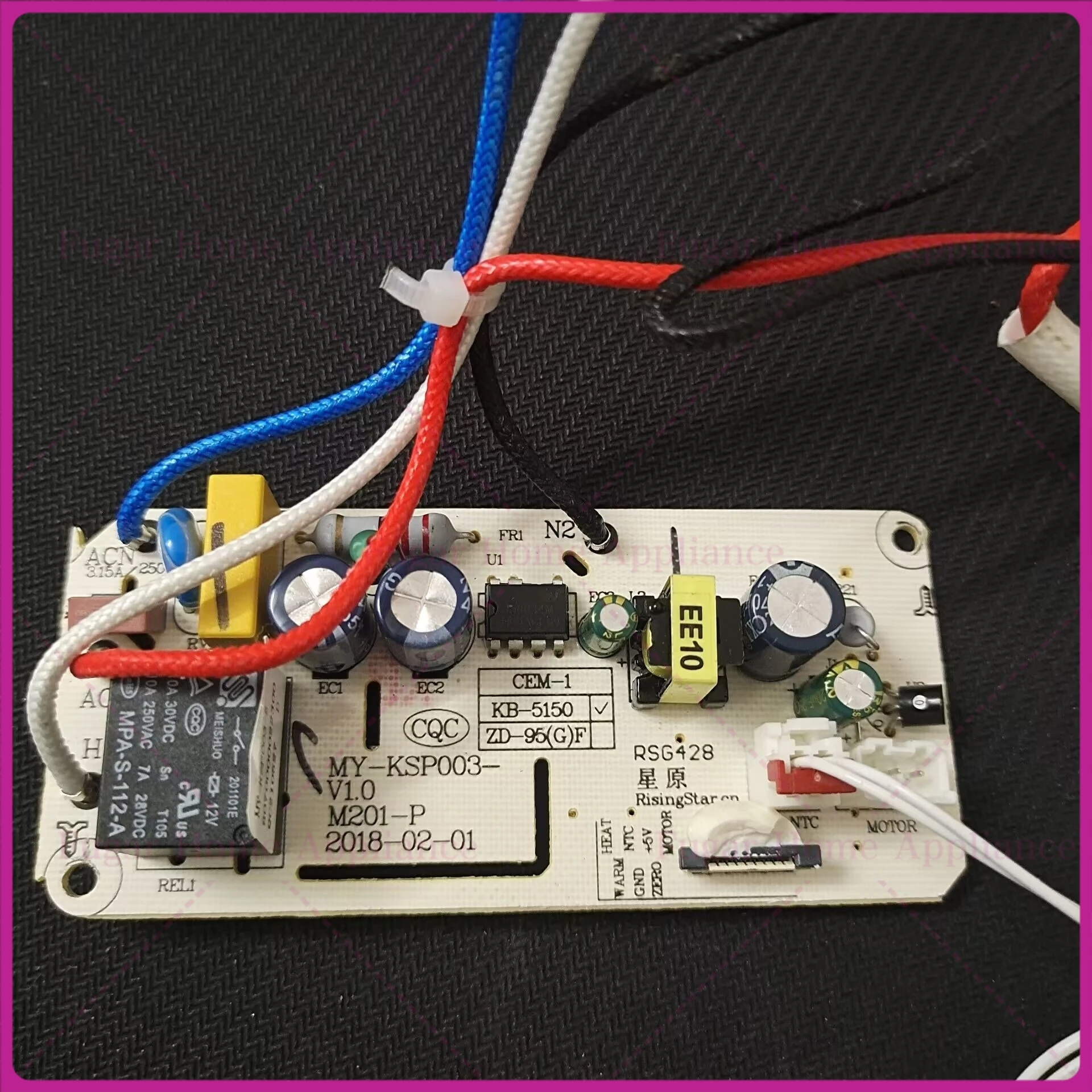 Para acessórios de garrafa térmica elétrica midea MK-SP50Colour201 placa de alimentação, placa de exibição MY-KSP509