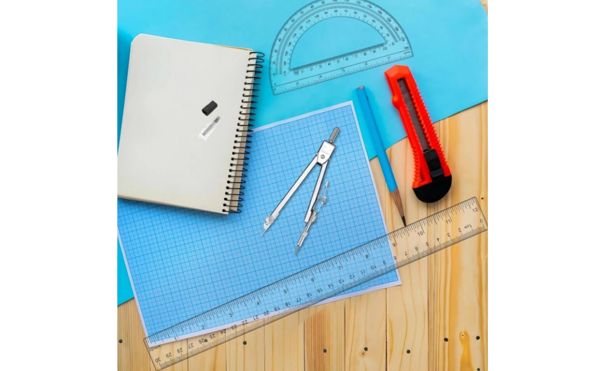 Geometry Tool Kit Transparent Geometry Set with Case Compass Set with Case Accurate Drawing Tool Kit Multi-Purpose for Students Geometry Tool Kit Transparent Geometry Set with Case Compass Set with Case Accurate Drawing Tool Kit Multi-Purpose for Students