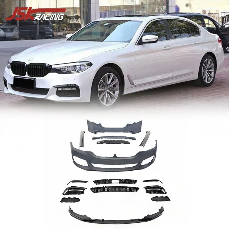 

Комплекты обвесов PP для BMW 5 серии G30 G38 2017-2019 годов, обновление кузова в стиле M-Tech