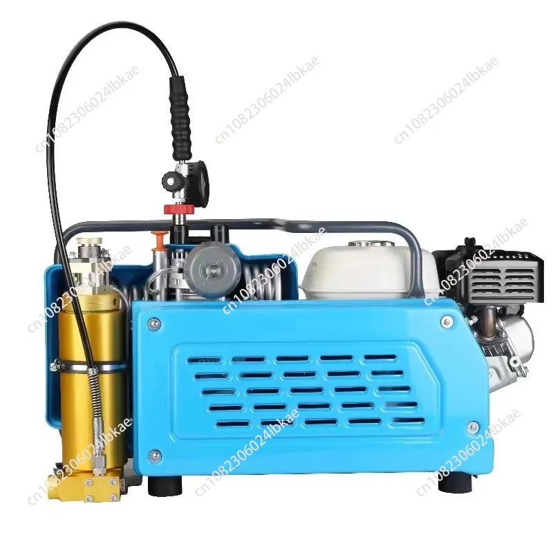 4500PSI 300Bar 100L/min Diving High Pressure Compressor PCP Air Compressor Auto Stop Scuba Breathing Snorkeling Fighting