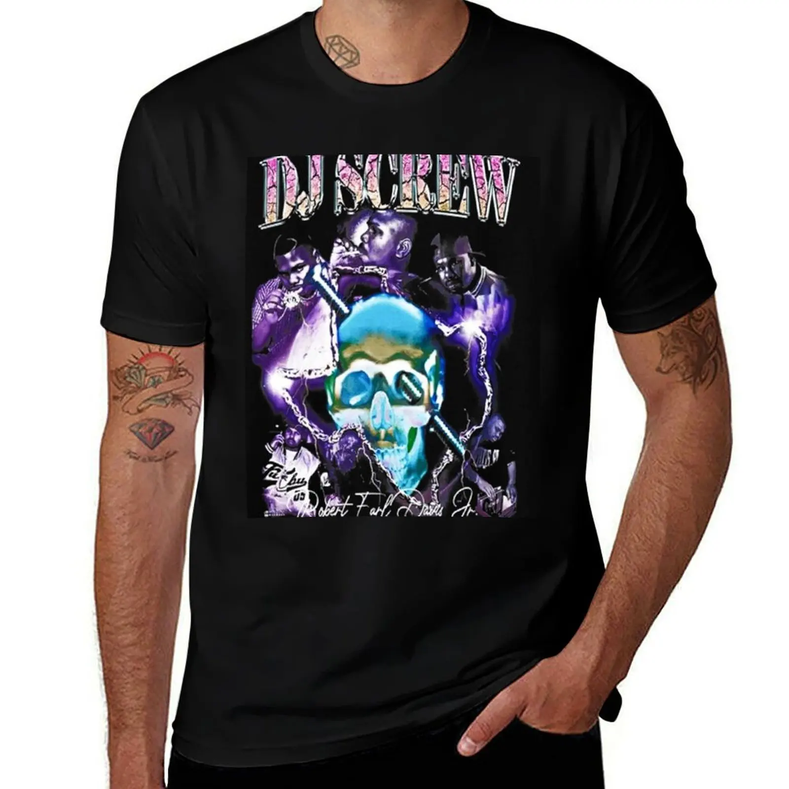 

shirt 100 t t man shirt casual cotton men man percent man DJ for Screw t for shirts T-Shirt