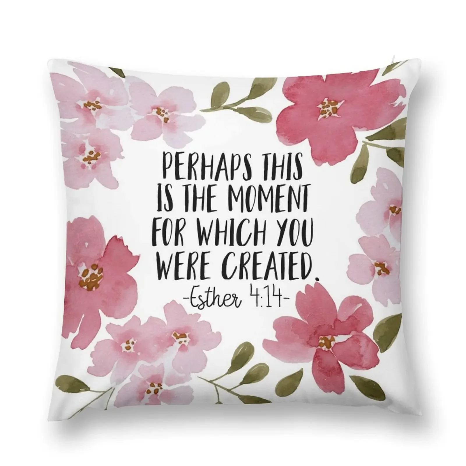 Esther 4:14 Throw Pillow Room decorating items pillows decor home Cushions For Children pillow