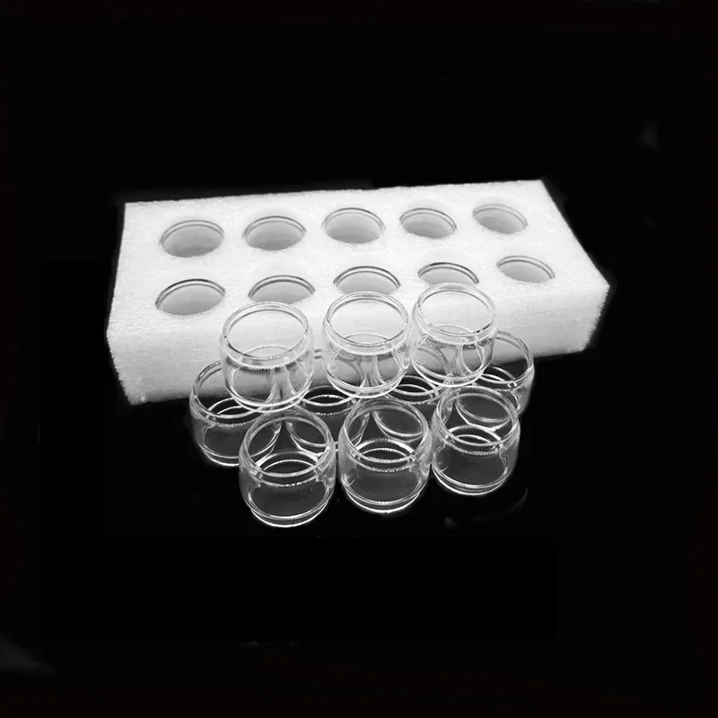 10PCS Bubble Glass Tubes For Voopoo DRAG 4 UFORCE L 5.5ml Argus GT2 Maat Tank New Argus MT XT Kit Glass Container Tank