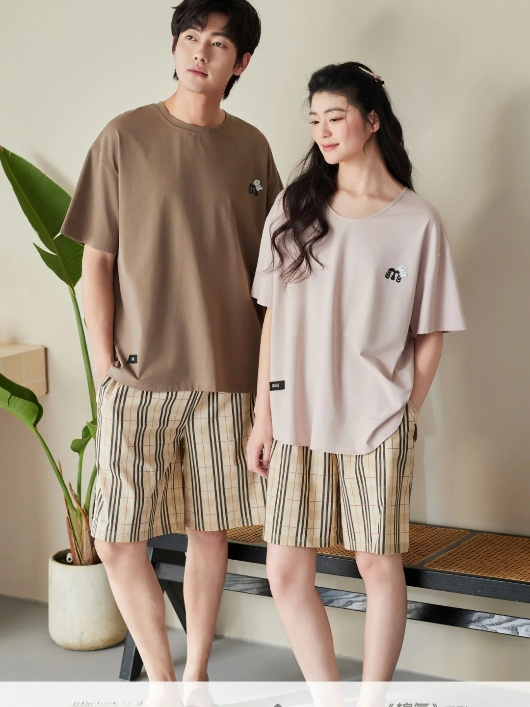 pantalones-cortos-de-verano-para-parejas-de-algodon-para-el-hogar-aptos-para-usar-al-aire-libre-comodos-de-tela-tejida
