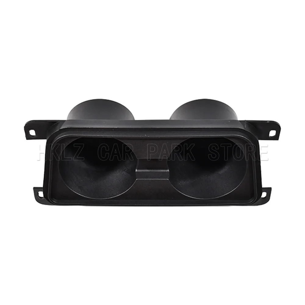For BMW 3-Series E90 E91 E92 E93 2005–2012 High Quality Car Center Control Water Dual Cup Holder Black Easy Installation view 5
