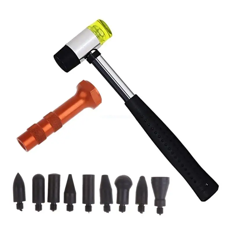 

Dent Repair Tool Universal Dent Fix Dent Removal Tap Down Tools Sheet Metal Dent Remover with Tap Down Dropship