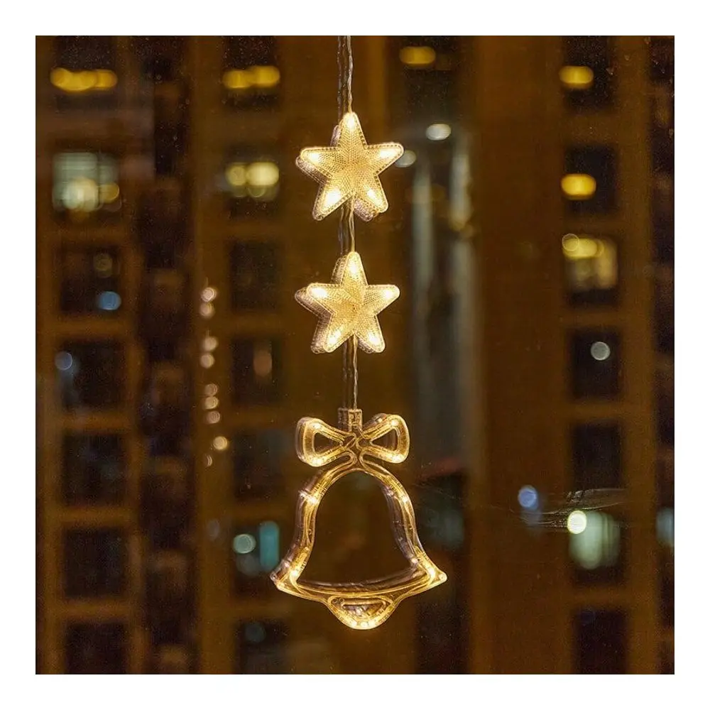 

Christmas Creative LED Suction Cup Light Decorations, Festive FivePointed Star Light Ornaments And Hanging Decorations.