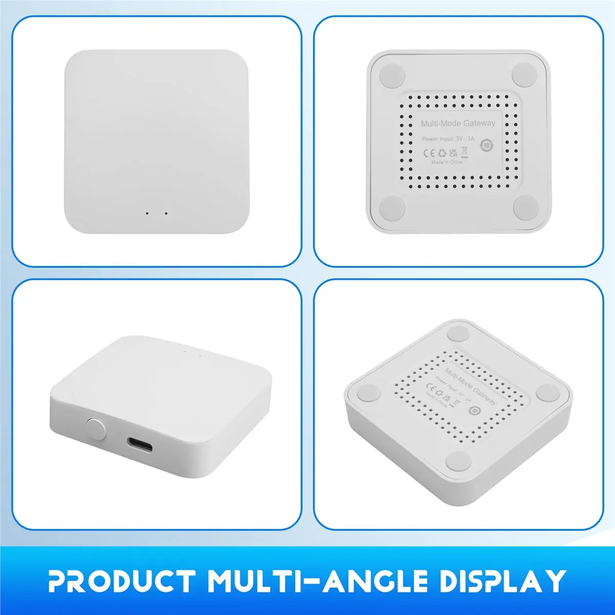 

BHBL Беспроводной многорежимный шлюз Tuya Zigbee Hub для умного дома, для устройств ZigBee через Smart Life Tuya Smart Home