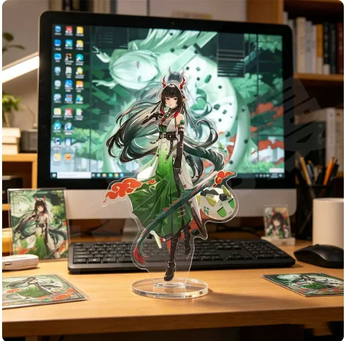 

Japanese Anime Arknights:Endfield Acrylic Cartoon Stand Figure Model Plate Cosplay Collection Desktop Decor Gifts XTRJ