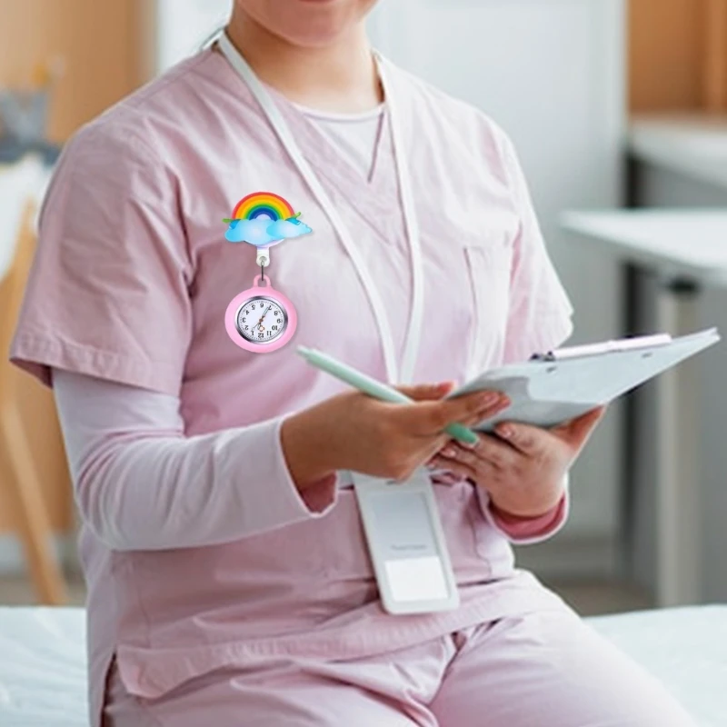 Durability infirmier poche watch easy liad infirmier watch function alarm function watch