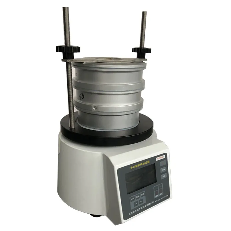 Laboratory Centrifugal Vibrating Sieve Machine with Automatic Motor Stainless Steel Separator for Analysis Testing