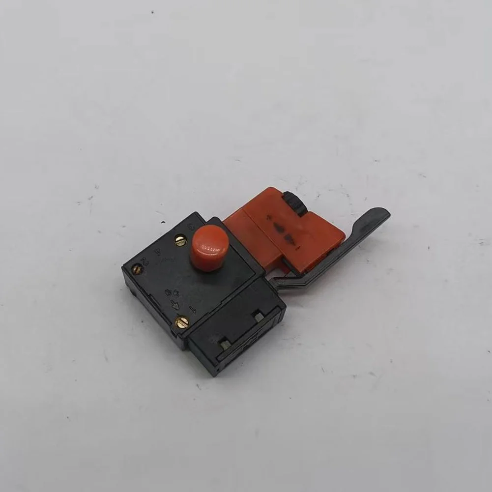 Orange 10A Drill Switch Variable Speed Reversible for Portable Hand Drills Three Mounting Screws 4.1 x 1.6 x 7.3 cm