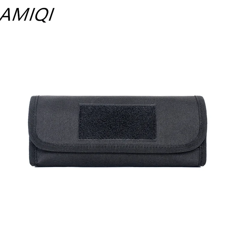 

AMIQI 18 Round Shell Holder Bag Shooting Airsoft Molle Waist Bag 12/20 Gauge Shotgun Cartridges Bullet Bag