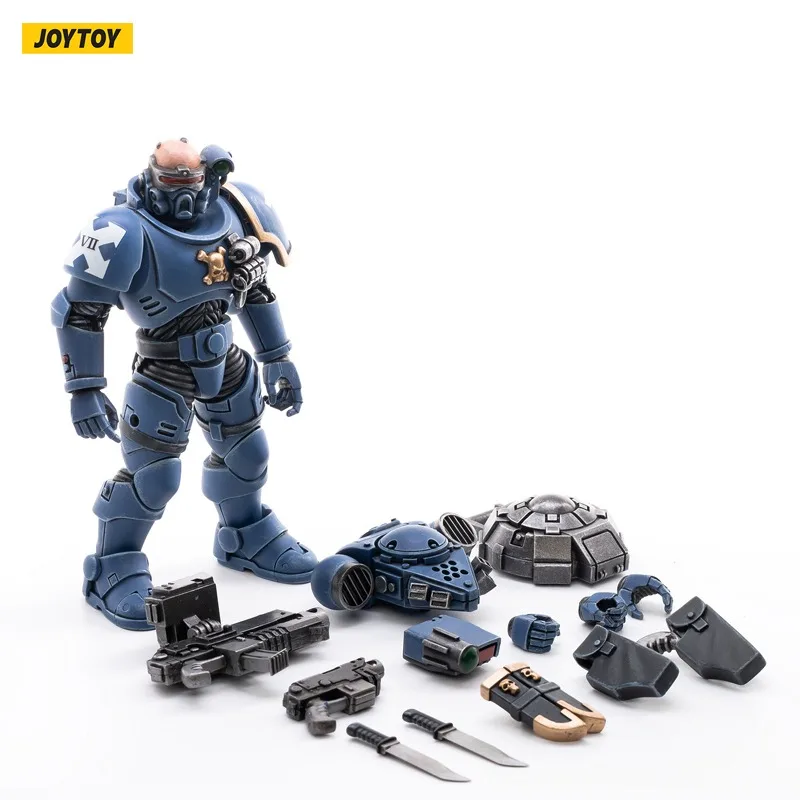 Joytoy Warhammer 40K 1/18 Actionfiguren Ultramarines Incursors Brother Varron Figuren Militärmodell Spielzeug