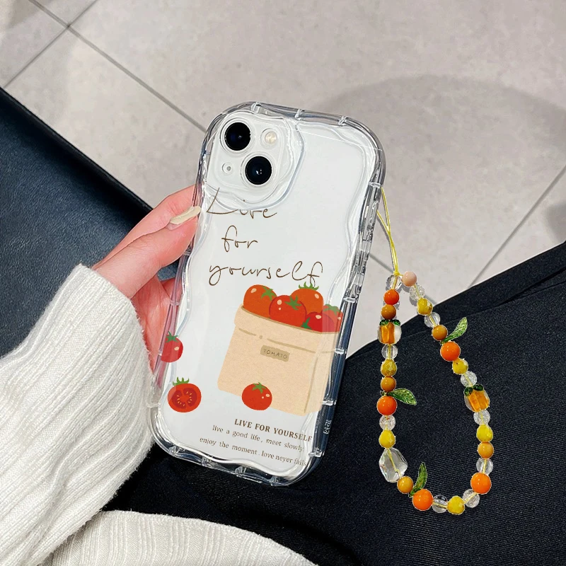 Catena Arancione Gatto Cassa per Honor X7B X8B X7A X8A X7 X6 X6S 50 20 200 Pro X8 X9 9X X9B 90 70 Lite Magic 4 6 Lite TPU Copertura Del Telefono