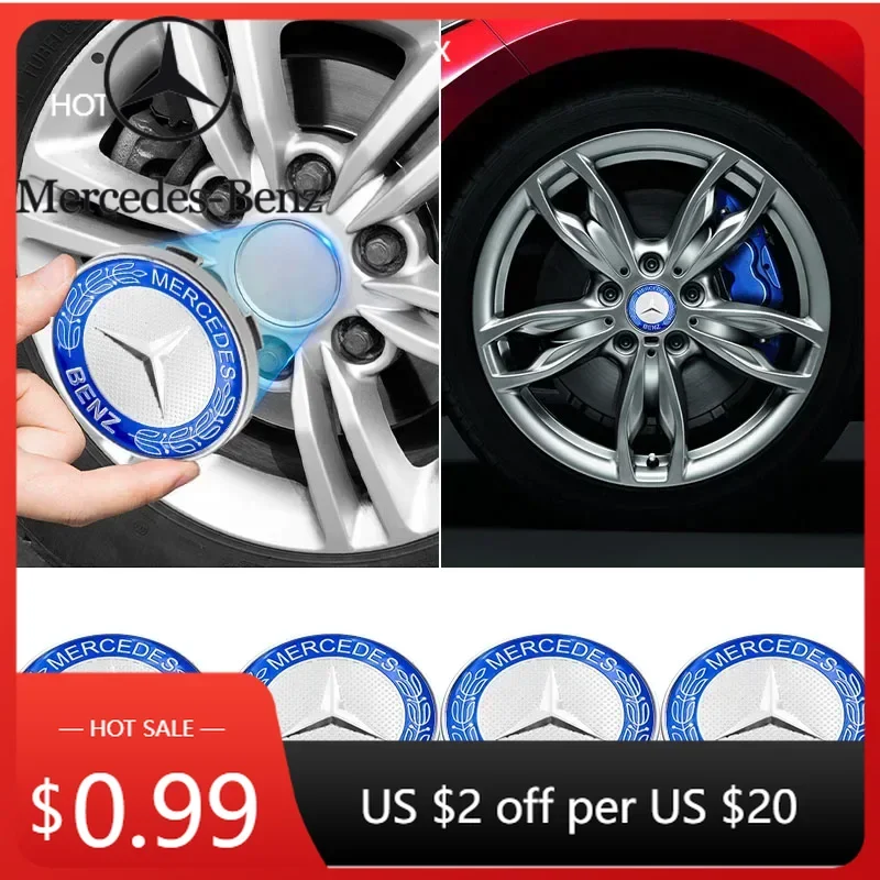 

Горячие 60 мм автомобильные ступицы колес, центральные колпаки, диски серии, автомобильные диски, чехол на колеса для Mercedes Benz GLE GLC A B C E Class W, автомобильная наклейка